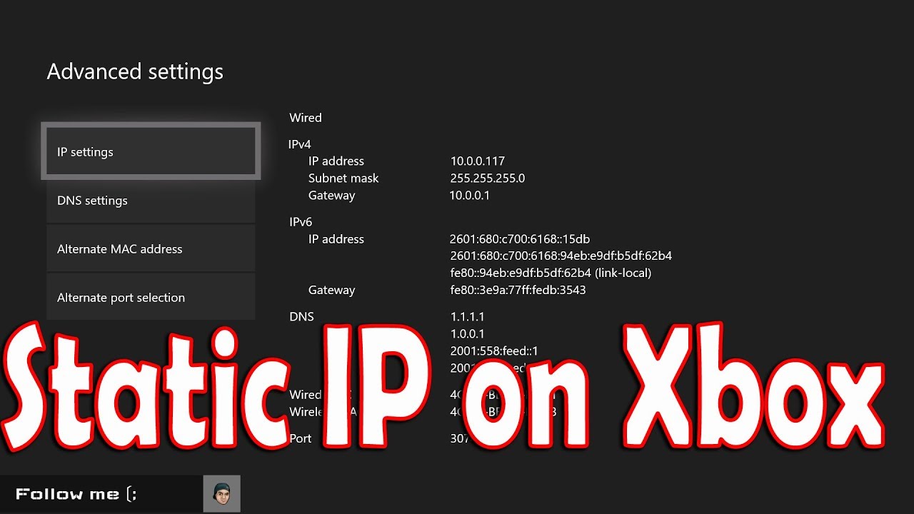get static ip address for free in mac